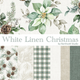 White Linen Christmas by Northcott Studio